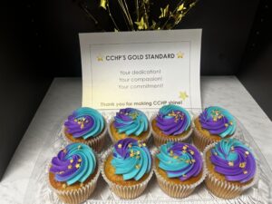 Gold Standard Celebration Cupcakes